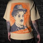 Charlie Chaplin - Oversized T-shirt