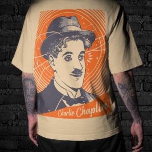 Charlie Chaplin - Oversized T-shirt