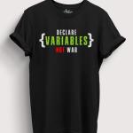 Declare Variables Not War