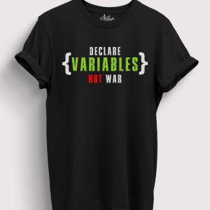 Declare Variables Not War