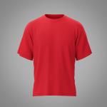 Oversized T-shirt - Red