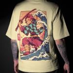 Tanjiro Kamado - Demon Slayer - Oversized T-shirt