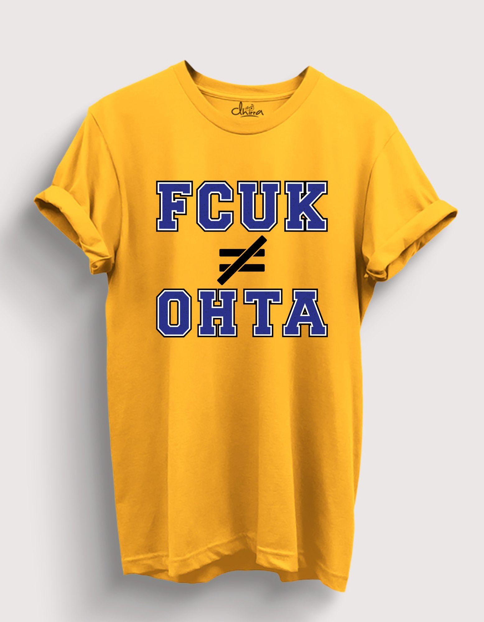 FCUK is not equal to OHTA