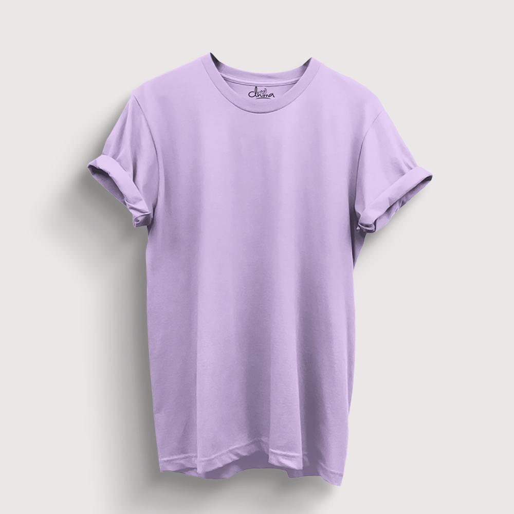 Solid Tshirt - Lilac