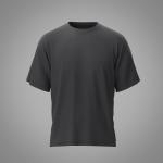 Oversized T-shirt - Charcoal