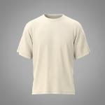 Oversized T-shirt - Beige