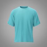Oversized T-shirt - Baby Blue