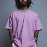 Oversized T-shirt - Lilac
