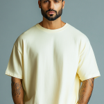Oversized T-shirt - Beige