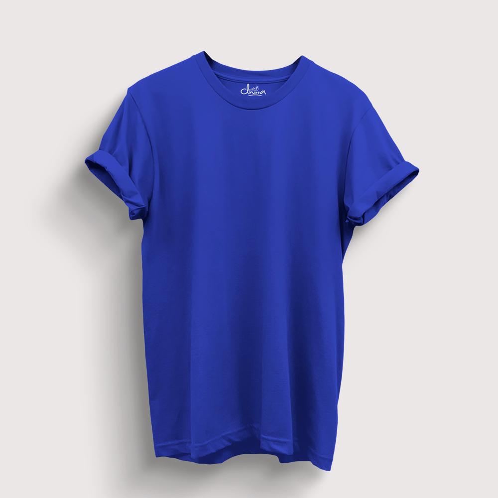 Solid Tshirt - Blue