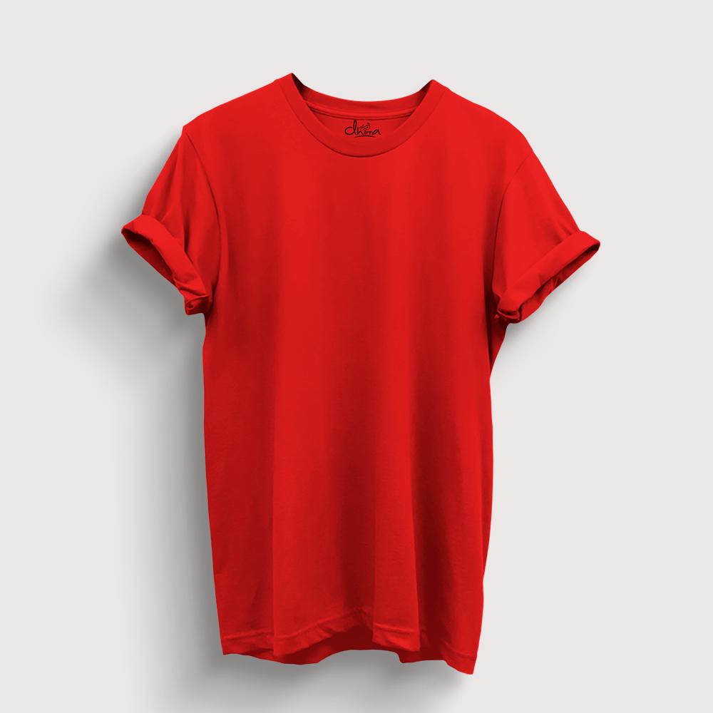 Solid Tshirt - Red