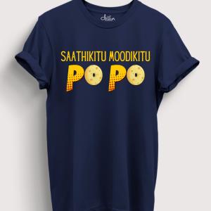 Saathikitu Moodikitu Po Po - Paridhabangal Tshirt