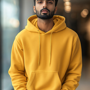 Solid Hoodie - Yellow